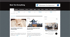 Desktop Screenshot of bestteneverything.com